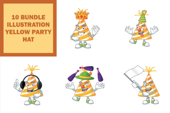 Download Yellow Party Hat Bundle - Yellow Collection
