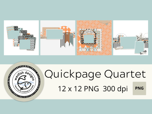 Download Digital Scrapbook Quick Page Quartet (Se - Scrapbook Collection