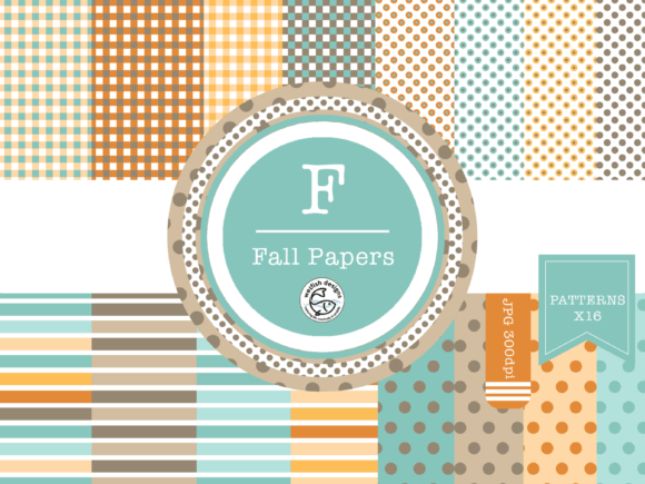 Download Autumn Digital Scrapbooking Pattern Pape - Scrapbook Collection