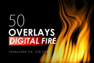 Download 50 Digital Fire Overlays - Digital fire Collection