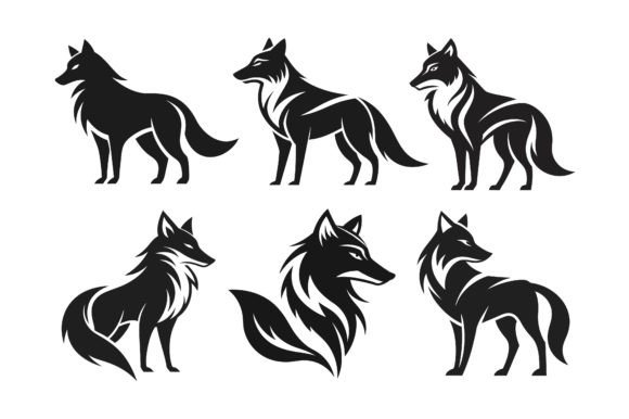 Download Sleek Minimalist Wolf Logo Design - Sleek Collection