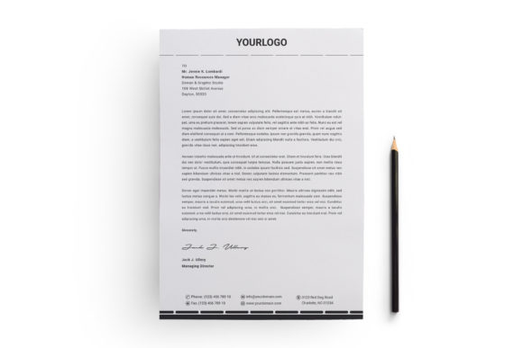 Download Creative Letterhead Design | Print Ready - Premium Resources