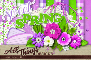 Download Sweet Spring Digital Scrapbook Kit - Scrapbook Collection